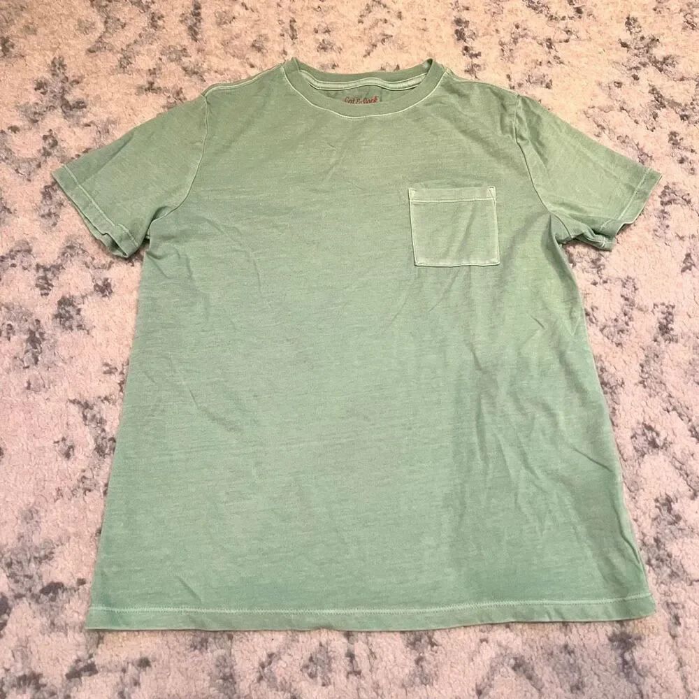 Boys Green Cat & Jack Pocket Tee
